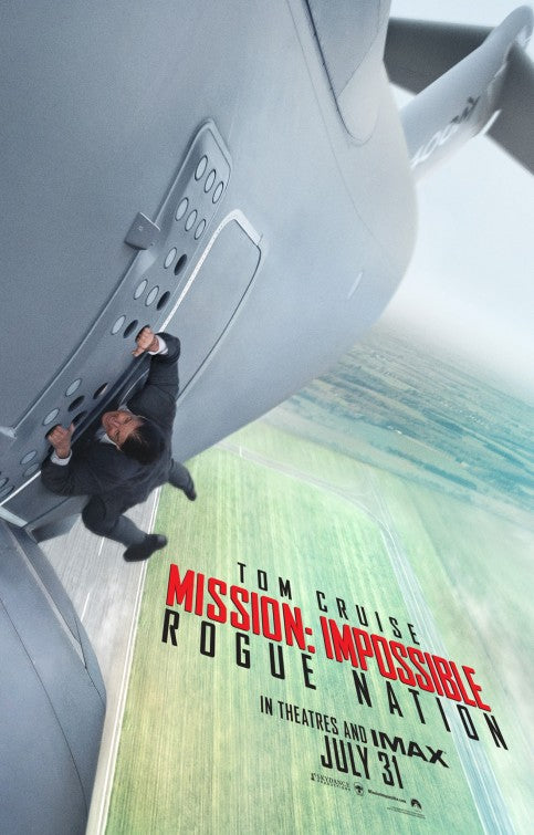 1000 piece jigsaw puzzle for the movie poster: Mission: Impossible - Rogue Nation (2015)