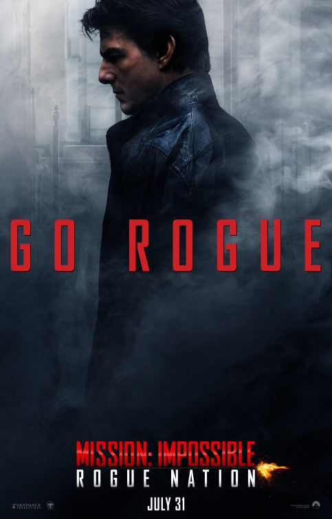 1000 piece jigsaw puzzle for the movie poster: Mission: Impossible - Rogue Nation (2015) ver2
