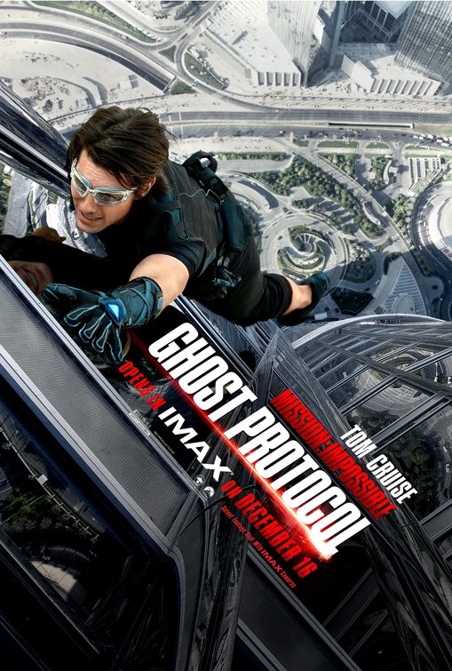 1000 piece jigsaw puzzle for the movie poster: Mission: Impossible - Ghost Protocol (2011) ver2