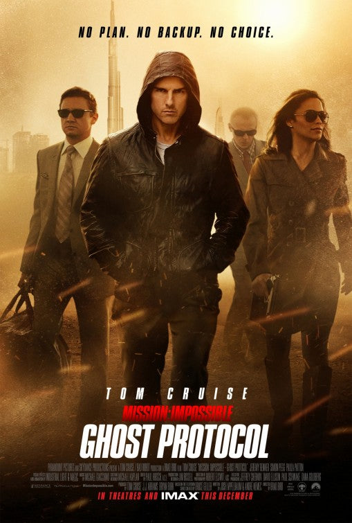 1000 piece jigsaw puzzle for the movie poster: Mission: Impossible - Ghost Protocol (2011) ver3