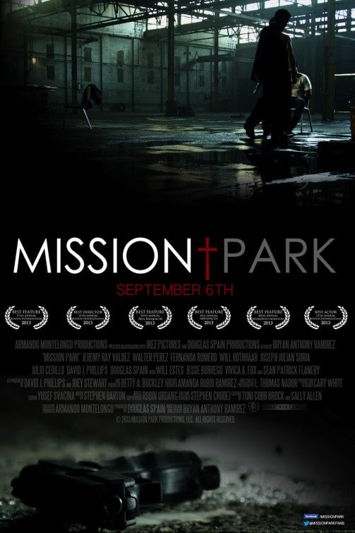 1000 piece jigsaw puzzle for the movie poster: Mission Park (2013)