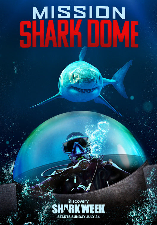 1000 piece jigsaw puzzle for tv poster: Mission Shark Dome