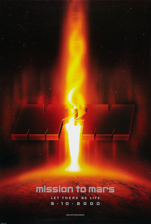 1000 piece jigsaw puzzle for the movie poster: Mission to Mars (2000) ver2