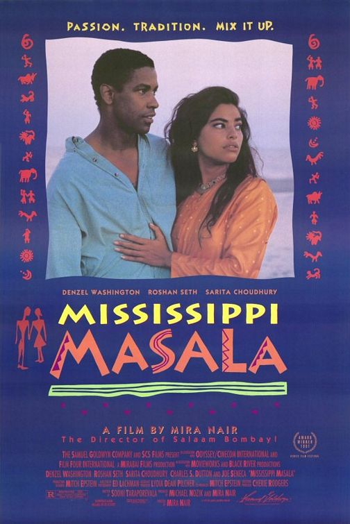 the movie poster: Mississippi Masala (1992)