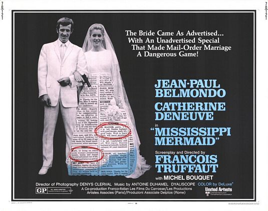 the movie poster: Mississippi Mermaid (1969)
