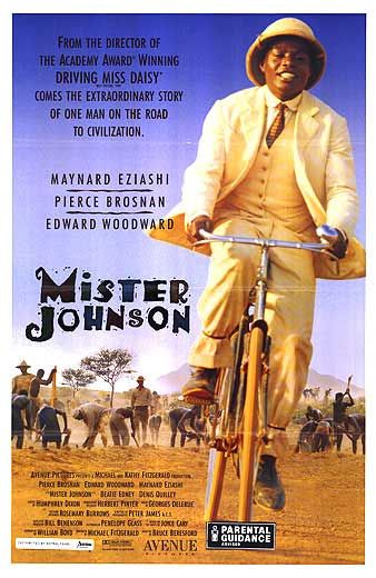 the movie poster: Mister Johnson (1991)