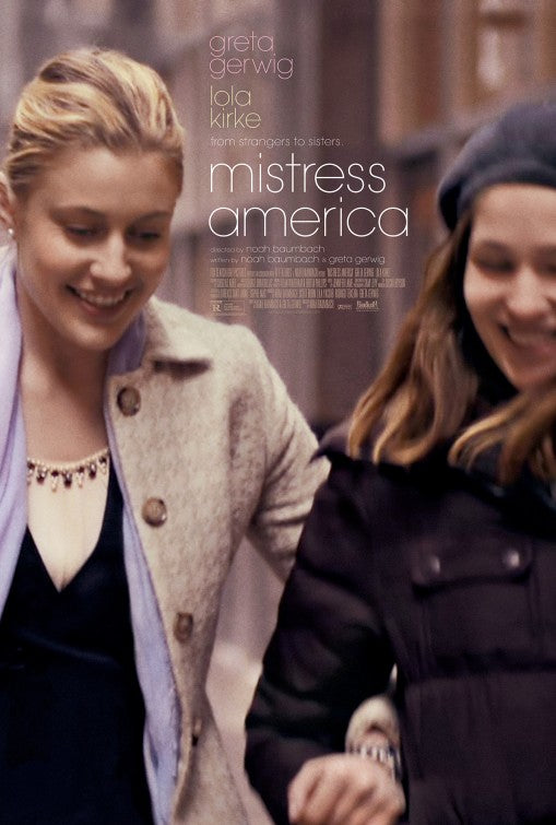 1000 piece jigsaw puzzle for the movie poster: Mistress America (2015)