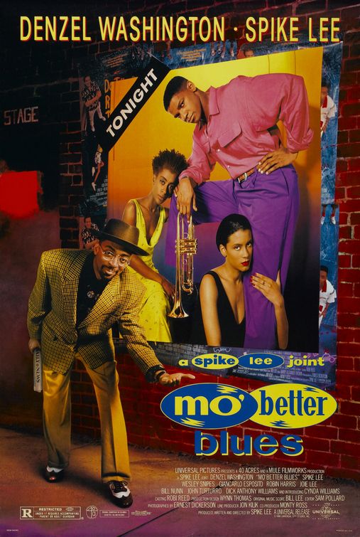 the movie poster: Mo' Better Blues (1990) ver2