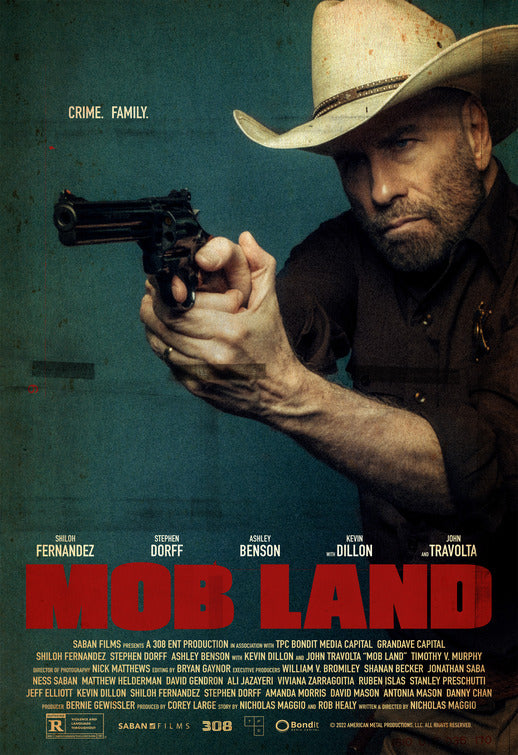 1000 piece jigsaw puzzle for the movie poster: Mob Land (2023)