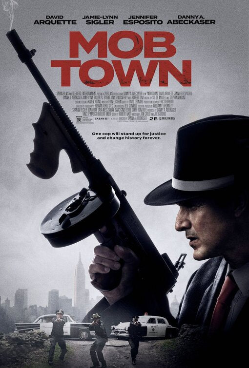 1000 piece jigsaw puzzle for the movie poster: Mob Town (2019)