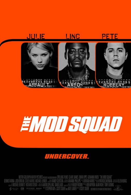 the movie poster: The Mod Squad (1999) ver2