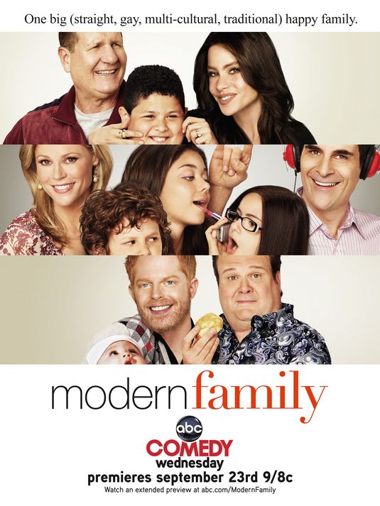 1000 piece jigsaw puzzle for tv poster: Modern Family