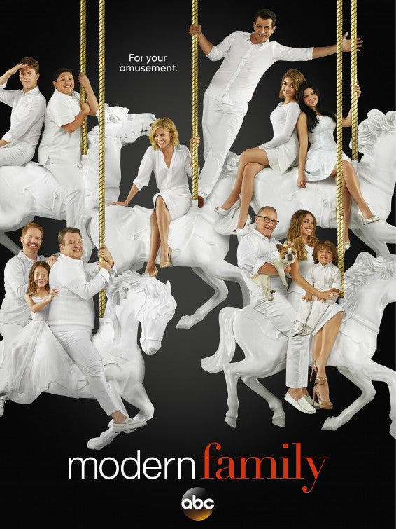 1000 piece jigsaw puzzle for tv poster: Modern Family, ver12