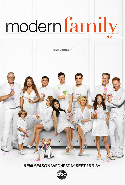 1000 piece jigsaw puzzle for tv poster: Modern Family, ver15