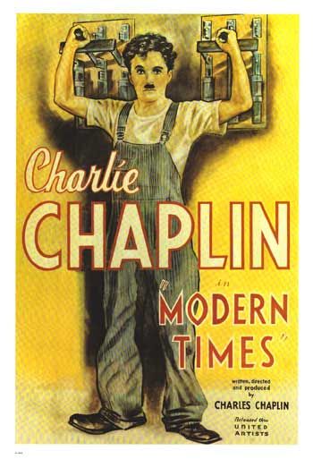 the movie poster: Modern Times (1936)