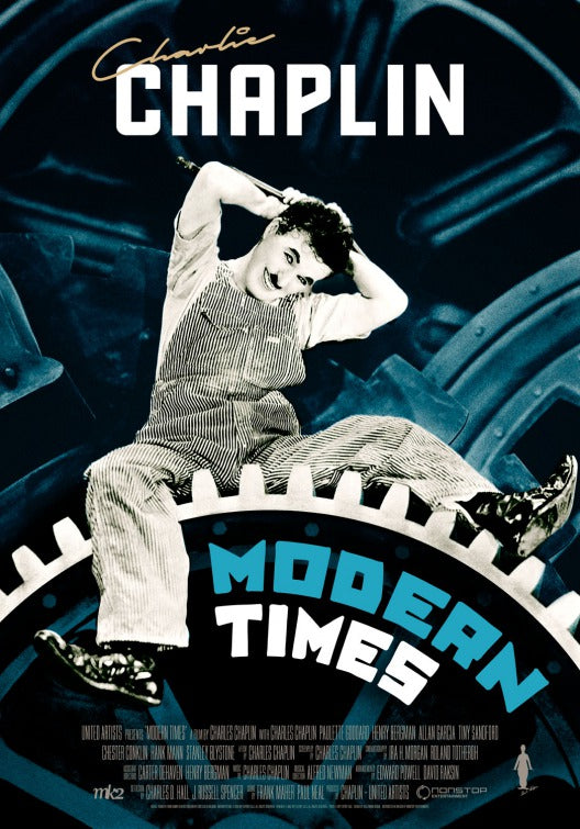 1000 piece jigsaw puzzle for the movie poster: Modern Times (1936) ver3