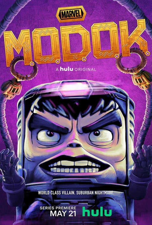 1000 piece jigsaw puzzle for tv poster: M.O.D.O.K.