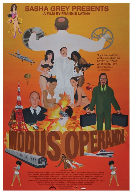 1000 piece jigsaw puzzle for the movie poster: Modus Operandi (2010)