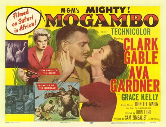 the movie poster: Mogambo (1953)