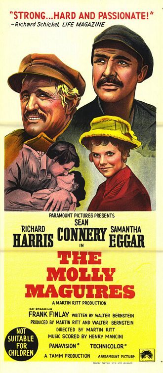 the movie poster: The Molly Maguires (1970) ver2