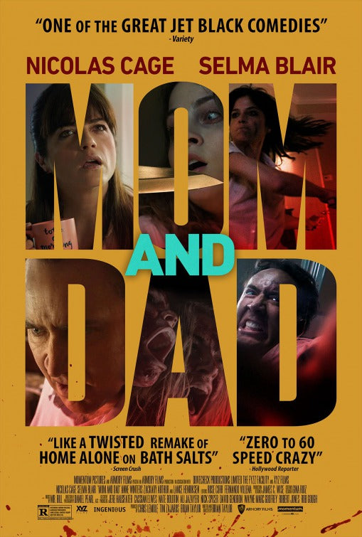 1000 piece jigsaw puzzle for the movie poster: Mom and Dad (2018)