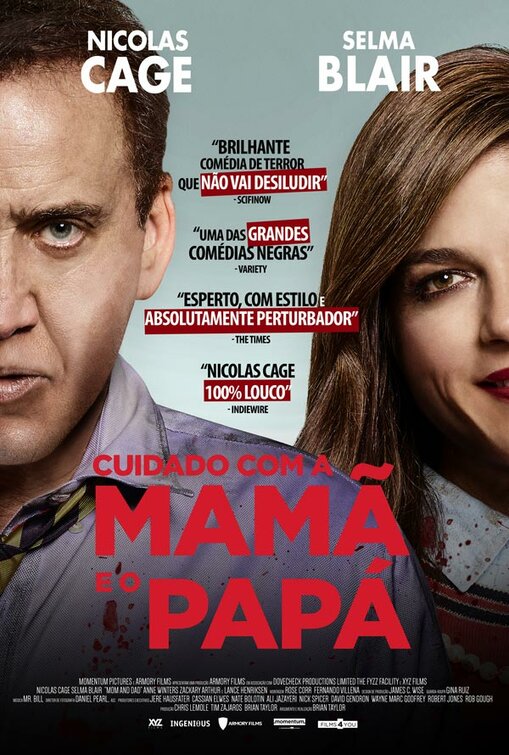 1000 piece jigsaw puzzle for the movie poster: Mom and Dad (2018) ver5