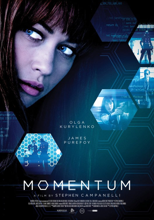 1000 piece jigsaw puzzle for the movie poster: Momentum (2015)