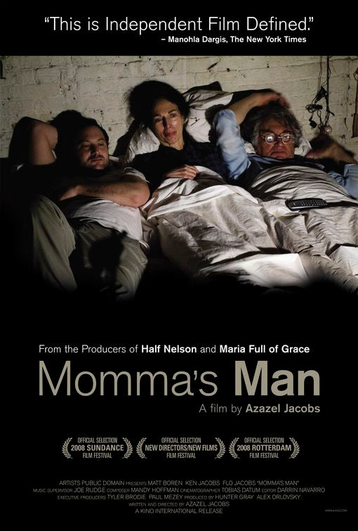 the movie poster: Momma's Man (2008)