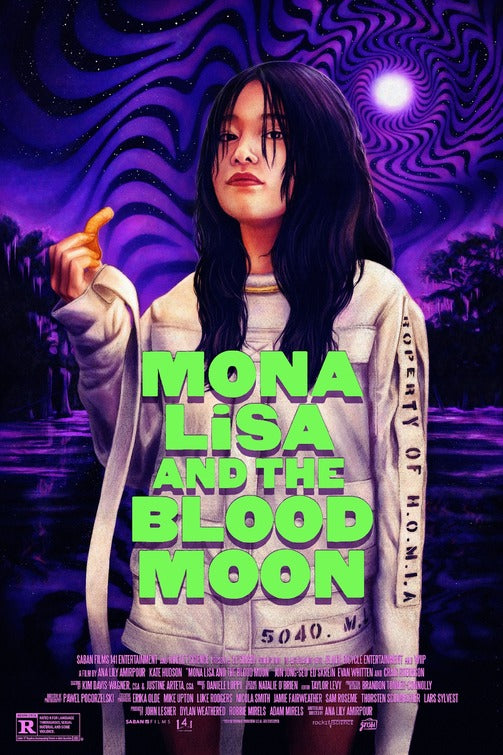 1000 piece jigsaw puzzle for the movie poster: Mona Lisa and the Blood Moon (2022) ver2