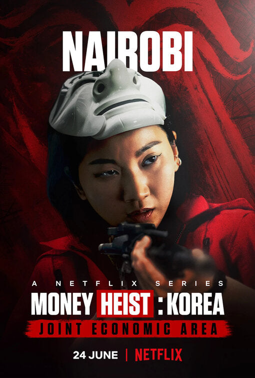 1000 piece jigsaw puzzle for tv poster: Money Heist: Korea - Joint Economic Area, ver7