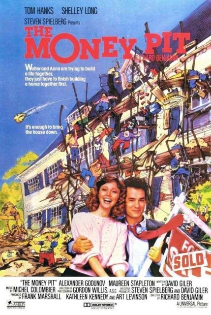 1000 piece jigsaw puzzle for the movie poster: The Money Pit (1986) ver2