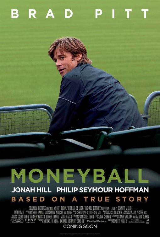 1000 piece jigsaw puzzle for the movie poster: Moneyball (2011) ver2