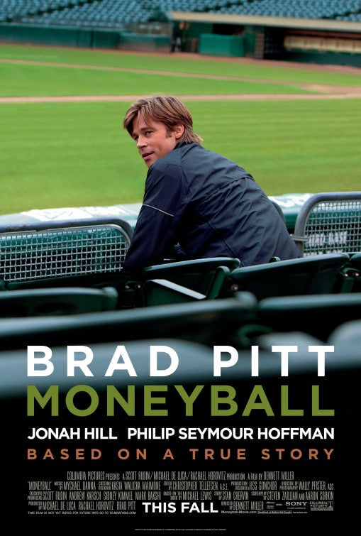 1000 piece jigsaw puzzle for the movie poster: Moneyball (2011) ver4
