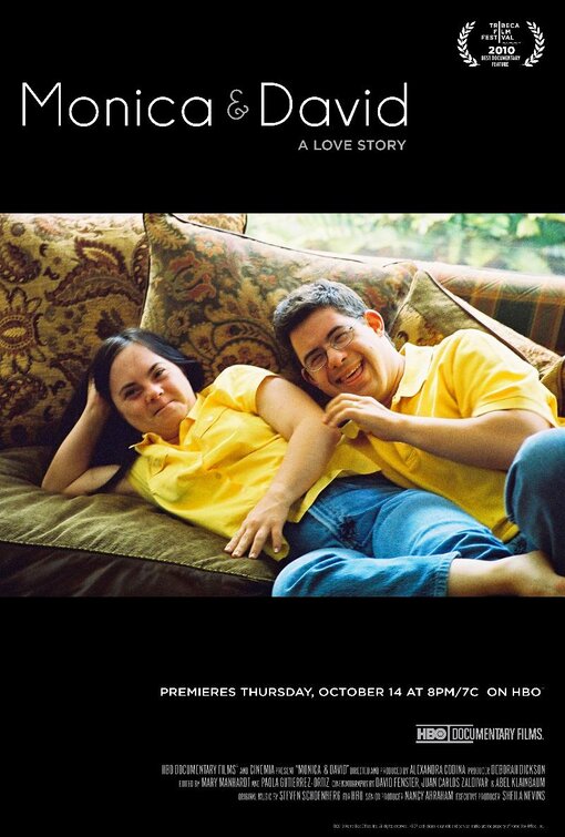 1000 piece jigsaw puzzle for tv poster: Monica & David