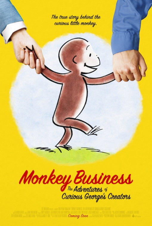 1000 piece jigsaw puzzle for the movie poster: Monkey Business: The Adventures of Curious George's Creators (2017)