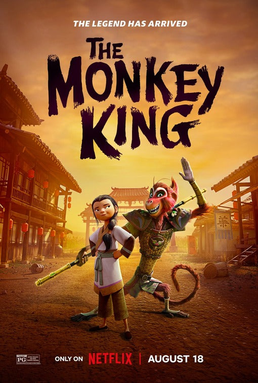 1000 piece jigsaw puzzle for the movie poster: The Monkey King (2023)