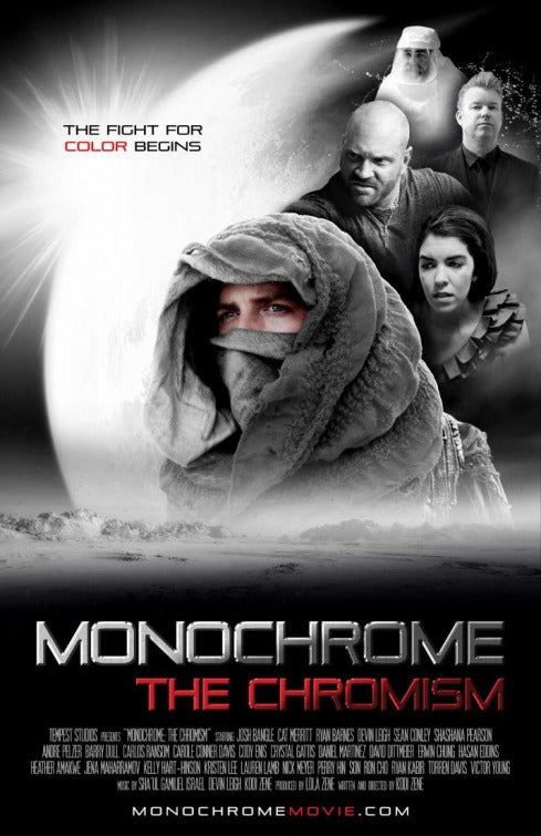 1000 piece jigsaw puzzle for the movie poster: MONOCHROME: The CHROMISM (2018)