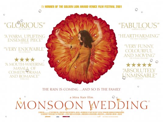 1000 piece jigsaw puzzle for the movie poster: Monsoon Wedding (2002) ver3