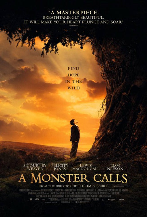 1000 piece jigsaw puzzle for the movie poster: A Monster Calls (2016) ver2