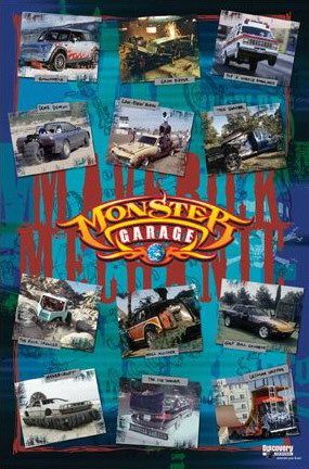 1000 piece jigsaw puzzle for tv poster: Monster Garage, ver2