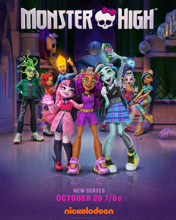 1000 piece jigsaw puzzle for tv poster: Monster High