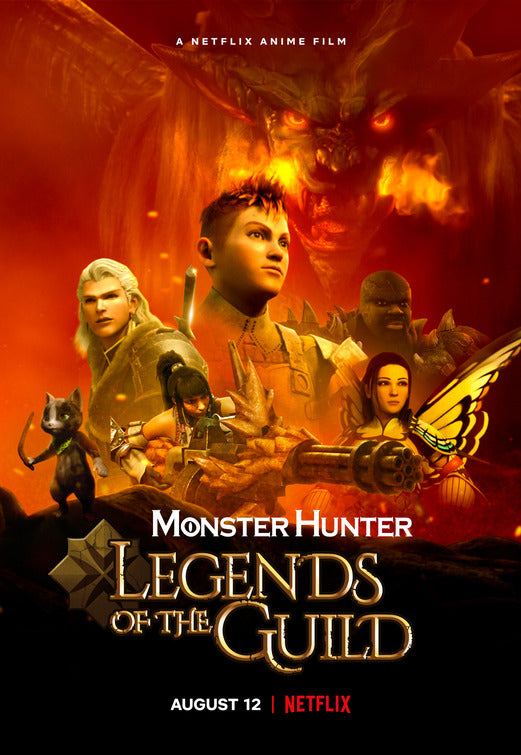1000 piece jigsaw puzzle for tv poster: Monster Hunter: Legends of the Guild