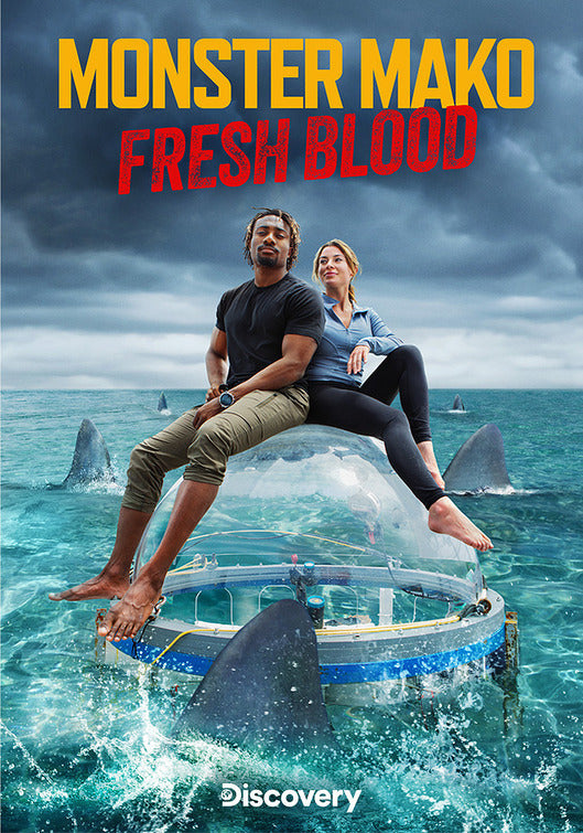 1000 piece jigsaw puzzle for tv poster: Monster Mako: Fresh Blood