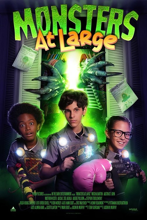 1000 piece jigsaw puzzle for the movie poster: Monsters at Large (2018)