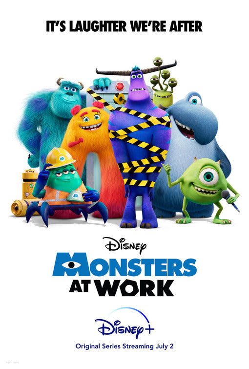 1000 piece jigsaw puzzle for tv poster: Monsters at Work