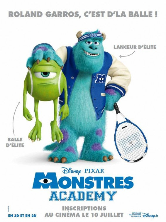 1000 piece jigsaw puzzle for the movie poster: Monsters University (2013) ver20