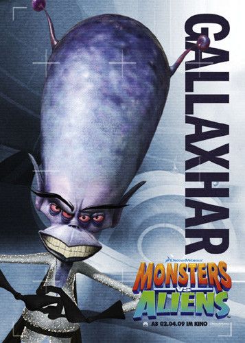 the movie poster: Monsters vs. Aliens (2009) ver10