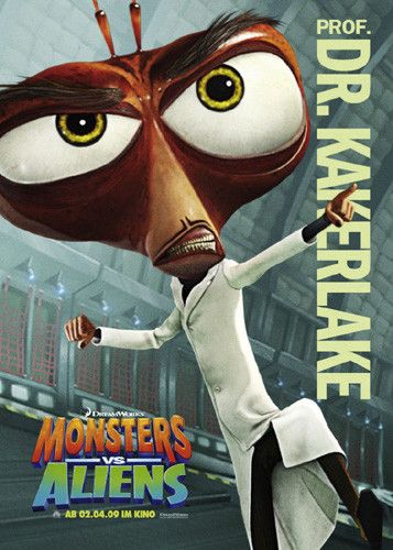 the movie poster: Monsters vs. Aliens (2009) ver14