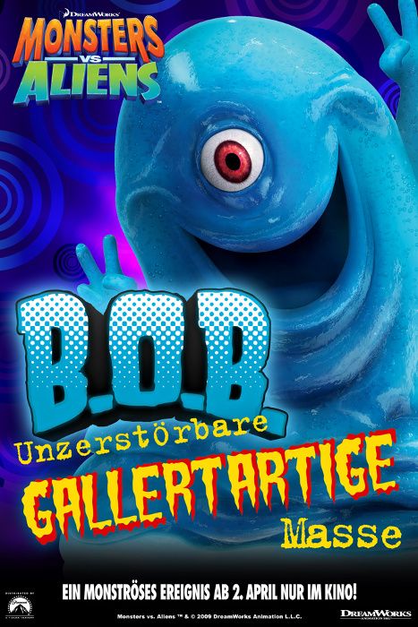 1000 piece jigsaw puzzle for the movie poster: Monsters vs. Aliens (2009) ver21