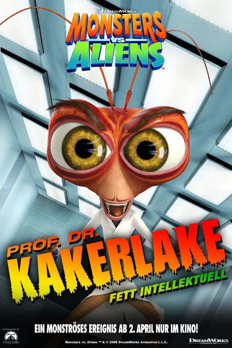 1000 piece jigsaw puzzle for the movie poster: Monsters vs. Aliens (2009) ver25